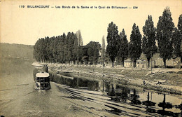 033 795 - CPA - France (92) Hauts De Seine - Billancourt - Les Bords De La Seine - Boulogne Billancourt