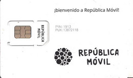 TARJETA GSM REPUBLICA MOVIL - Unclassified