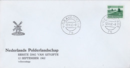Nederland FDC Polderlandschap 1962 (411) - Sin Clasificación