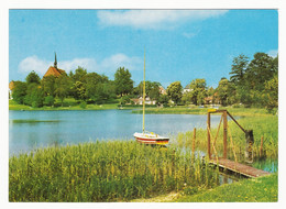 Bordesholm - Am Bordesholmer See , Im Hintergrund Die Klosterkirche - Lkr. Rendsburg-Eckernförde - Rendsburg