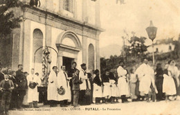 CORSE  - RUTALI (Nebbio)  - LA PROCESSION - Confrérie - Otros & Sin Clasificación