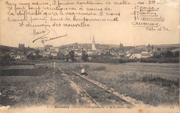 Moissey Canton Montmirey Le Château Rails Tramway Texte à Lire Guerre 1914 1918 - Autres Communes
