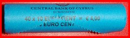 • GREECE: CYPRUS ★ 10 CENT 2012 UNC NORDIC GOLD ROLL UNCOMMON! SHIP! LOW START ★ NO RESERVE! - Rouleaux