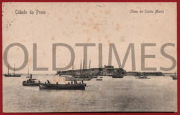 Delcampe - CABO VERDE - SANTIAGO - PRAIA - ILHEU DE SANTA MARIA - 1910 PC - Cap Verde