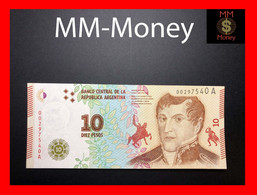 ARGENTINA 10 Pesos 2016  P. 360  "serie A"    UNC - Argentina