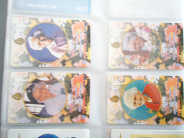 THAILAND USED  CARDS PIN 108  SET 4 WOMEN - Tailandia