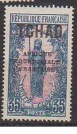 TCHAD    YVERT  :   28  NEUF AVEC  CHARNIERES      ( CH   3 / 63 ) - Unused Stamps