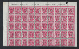 PREO Serie Nr. 29 Nrs 538 T/e/m 546 In VELDEEL Van 50 ** 1945-1946  ; Staat Zie 9 Scans ! LOT 351 - Typo Precancels 1936-51 (Small Seal Of The State)