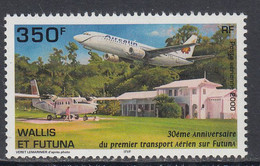 2000 Wallis & Futuna Aviation First Transport Flight  Complete Set Of 1 MNH - Ungebraucht