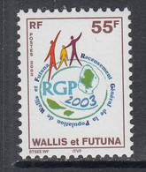 2003 Wallis & Futuna Census   Complete Set Of 1 MNH - Ungebraucht