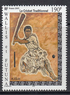 2005 Wallis & Futuna Traditional Cricket  Complete Set Of 1 MNH - Unused Stamps