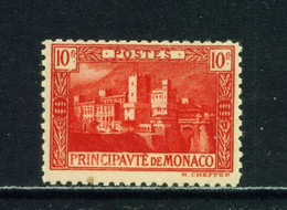 MONACO  -  1922 10f Hinged Mint - Neufs