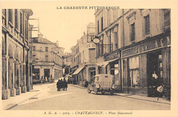 16-CHATEAUNEUF-PLACE MAUCONSEIL - Chateauneuf Sur Charente