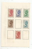 JC ,  FEUILLE : 6 TIMBRES  , A.O.F , COTE D'IVOIRE , Neufs, Frais Fr 1.95€ - Ongebruikt