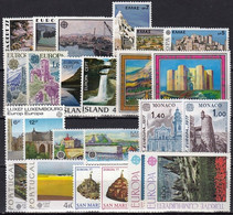 Europa 1977, Landscapes (Neuf, MNH, **) - Collections (without Album)