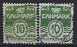 Denmark  1950-62  Wellenlinien  (o) Mi.328 X+y - Usati