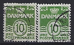 Denmark  1950-62  Wellenlinien  (o) Mi.328 X+y - Usati