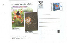 Czech Republic 2021 - Day Of Spiders, Special Postal Stationery, MNH - Spinnen