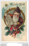 CPA Gaufrée Père Noel - Santa Claus