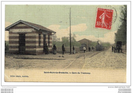 CPA 78 Saint Nom La Breteche Gare Du Tramway - St. Nom La Breteche
