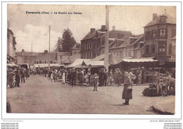 CPA 60 Formerie Le Marché Aux Herbes - Formerie