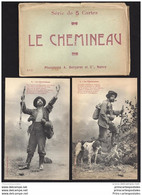 CPA Bergeret Nancy Serie De 5 Cartes Le Chemineau + Pochette - Bergeret