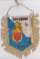 Fanion - Escadron De Gendarmerie 1/12 - Drapeaux