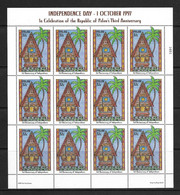 PALAU 1997 FEUILLET INDEPENDANCE  YVERT N°1074 NEUF MNH** - Palau