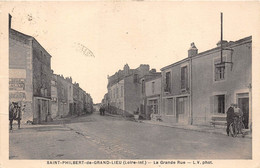 44-SAINT-PHILBERT-DE-GRAND-LIEU- LA GRANDE RUE - Saint-Philbert-de-Grand-Lieu