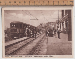 Torre Annunziata , Stazione Ferroviaria Dello Stato  - Cartolina - Ed. Salvatore Sorriento - Torre Annunziata