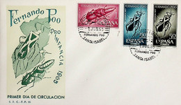 1965 Fernando Poo FDC Pro Infancia - Fernando Poo