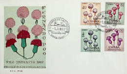 1967 Fernando Poo FDC Pro Infancia - Fernando Po