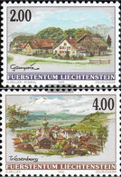 Liechtenstein - 1998 Vues Villageoises Unused Serie - Brieven En Documenten