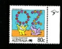 AUSTRALIA -  1992  80c.  PERFORMING ARTS  1 KANGAROO  REPRINT  MINT NH - Proofs & Reprints