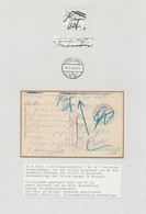 Bataillon Allemand - Page De Collection : Feldpostkarte (Oostende 1916) Duiste Korporaal Van De Kommandantur Brussël - Armada Alemana