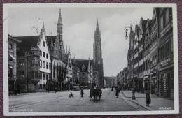 Landshut - Altstadt  / Fuhrwerk - Landshut