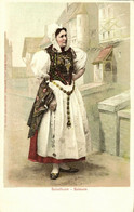 Switzerland, SOLOTHURN SOLEURE, Lady In Costumes (1900s) Postcard - Soleure