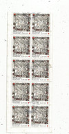 BLOC 10 Timbres, Au Profit De La CROIX ROUGE,oblitérés , Vera Da Silva , Saint Jacques De Reims , Frais Fr 1.75 € - Gebraucht
