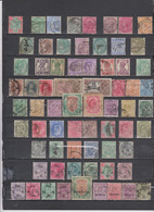 67 TIMBRES INDE ANGLAISE OBLITERES DE 1865 à 1939     Cote : 59,30 € - 1902-11  Edward VII