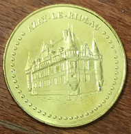 37 AZAY LE RIDEAU MDP 2018 MEDAILLE SOUVENIR MONNAIE DE PARIS JETON TOURISTIQUE MEDALS COINS TOKENS - 2018