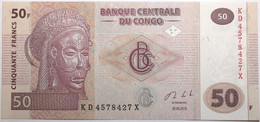Congo (RD) - 50 Francs - 2013 - PICK 97Aa - NEUF - Democratic Republic Of The Congo & Zaire
