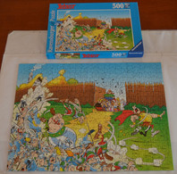 ASTERIX Puzzle Ravensburger 500 Piéces "Joyeux Anniversaire Obélix" 49x36 Complet Et En Bon état Voir Photo - Puzzels