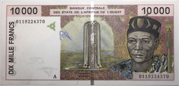 Côte D'Ivoire - 10000 Francs - 2001 - PICK 114 Aj - SPL - États D'Afrique De L'Ouest