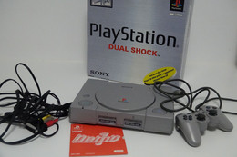SONY PLAYSTATION ONE PS1 : DUAL SHOCK CONSOLE SYSTEM IN BOX WITH DEMO DISC AND CONTROLLER - SCPH-9001 - Playstation