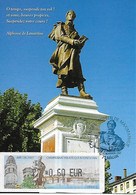 699 - CHAMPIONNAT PHILATELIQUE MACON - Alphonse De Lamartine - Chalenge Européen Maximaphilie 17-11-2007 MACON (71) - 1999-2009 Vignette Illustrate