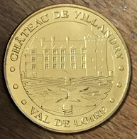 37 CHÂTEAU DE VILLANDRY MEDAILLE SOUVENIR MONNAIE DE PARIS 2013 JETON TOURISTIQUE MEDALS COINS TOKENS - 2013