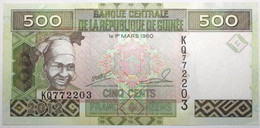 Guinée - 500 Francs Guinéens - 2012 - PICK 39b - NEUF - Guinée