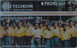 Papua New Guinea - Telikom - L&G - Palmalmal High School Girls - 710A - 11.1997, 1K, 100.000ex, Mint - Papoea-Nieuw-Guinea