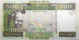 Guinée - 500 Francs Guinéens - 2015 - PICK 47a - NEUF - Guinée