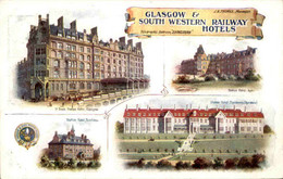 ROYAUME UNI - Carte Postale De Glasgow- Railway Hotels - L 85907 - Lanarkshire / Glasgow